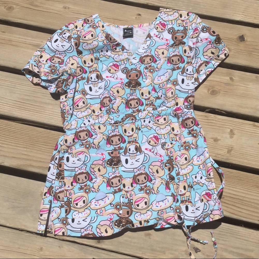 Tokidoki Scrub Top